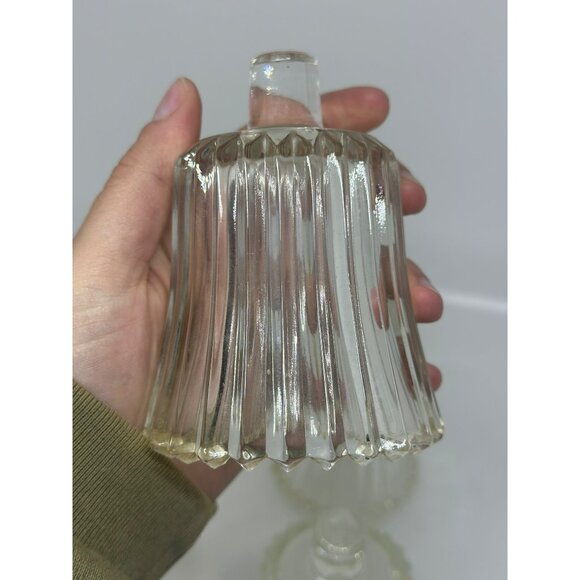 VTG Homco Royal Jewelite #1193 Glass Votive Candle Holders 4" Set of 4 Peg Base - Picture 6 of 9